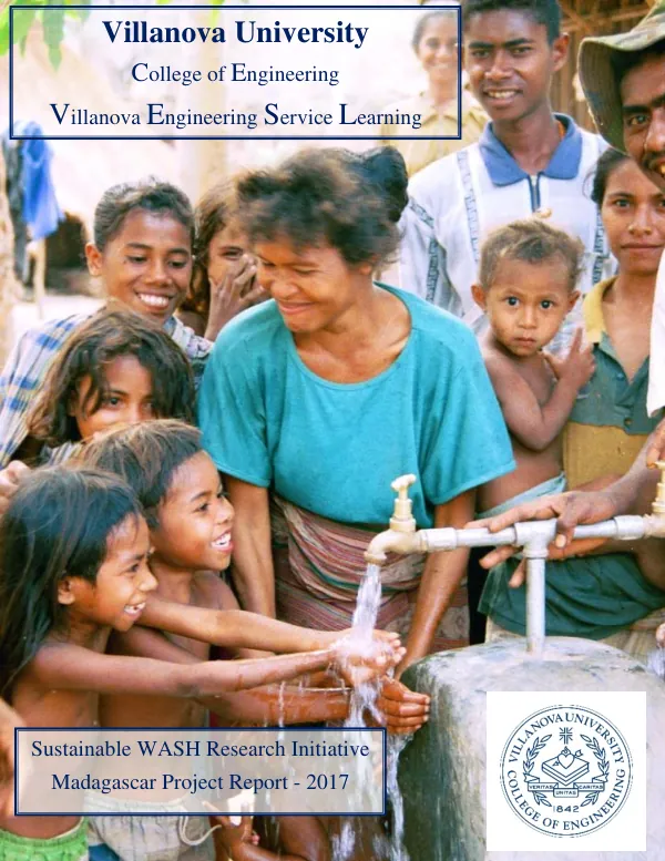 Sustainable WASH Research Initiative Madagascar Project Report - 2017