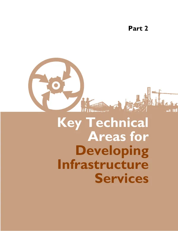 FIRE-D Guidebook Chapter 3: Development Planning for Infrastructure Services.