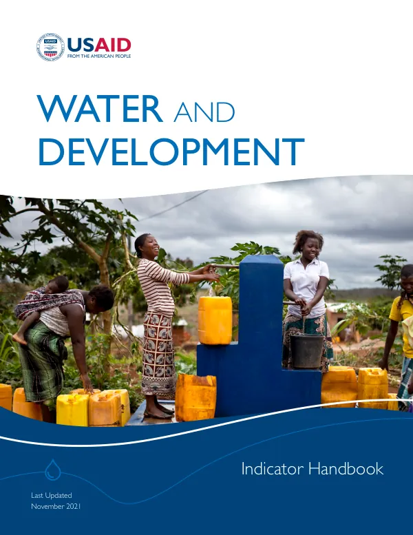 Water and Development Indicator Handbook