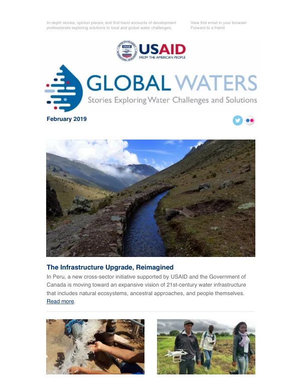 Global Waters Stories - February 2019