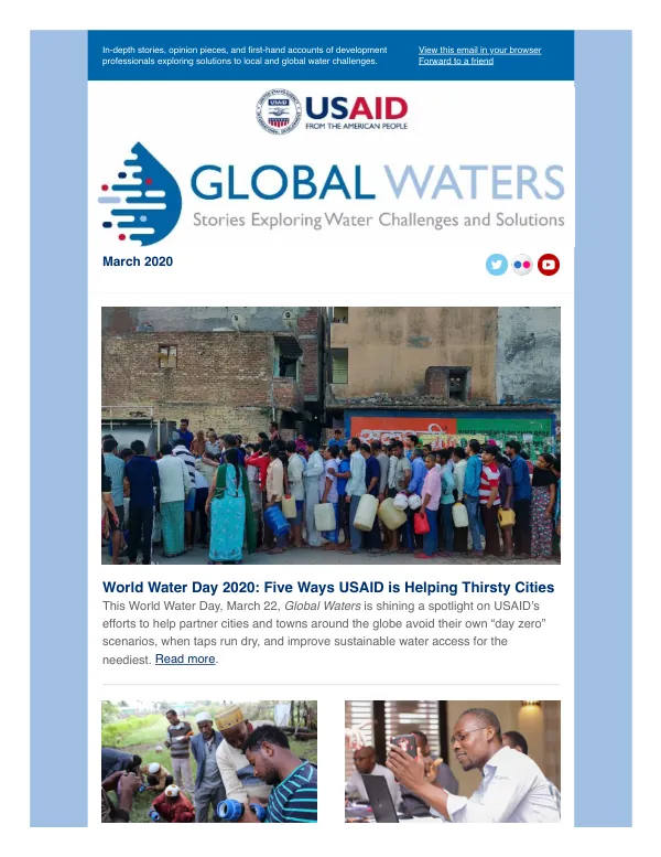 Global Waters Stories - March 2020