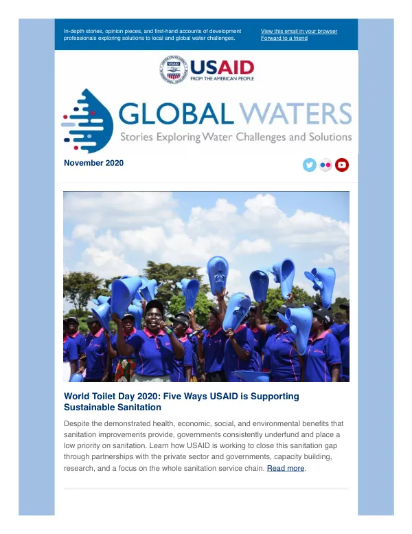 Global Waters Stories - November 2020