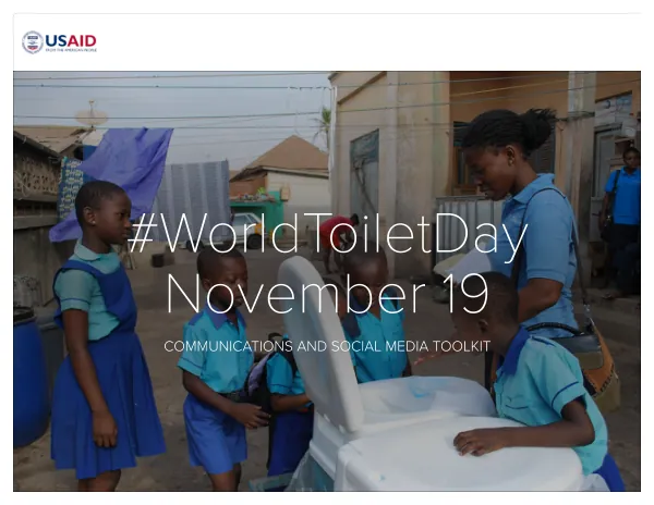 Social Media Toolkit: World Toilet Day 2018