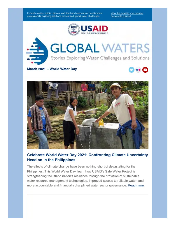 Global Waters Stories - March 2021