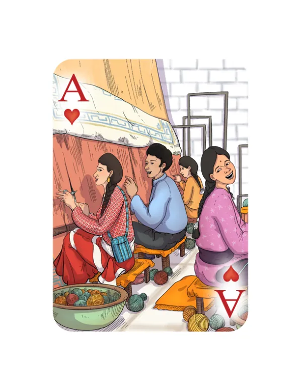 Nepal Dignified Workplace Playing Cards