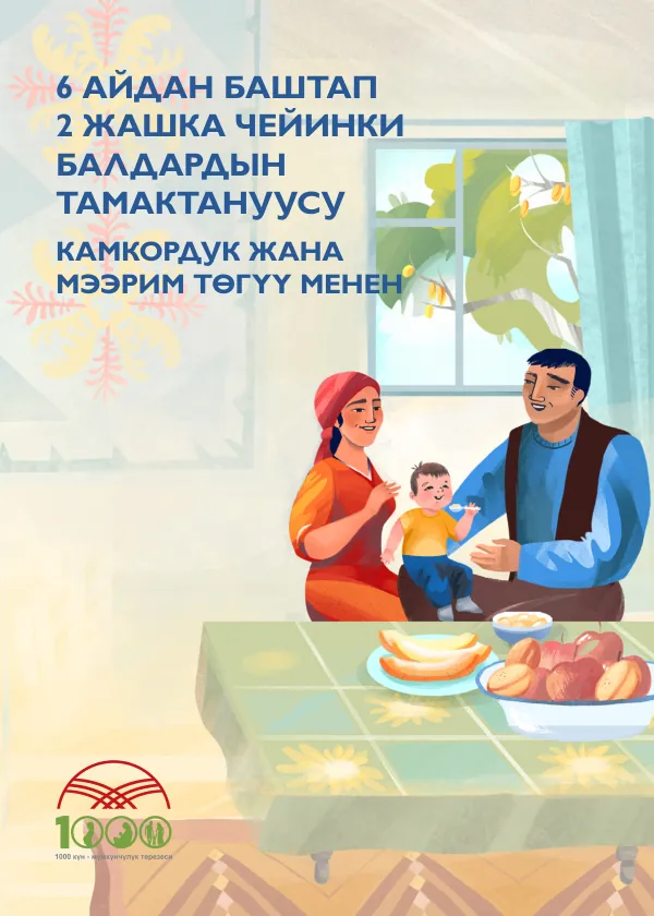 Complementary Feeding Brochure for Children 6 Months to 2 Years (Kyrgyz)