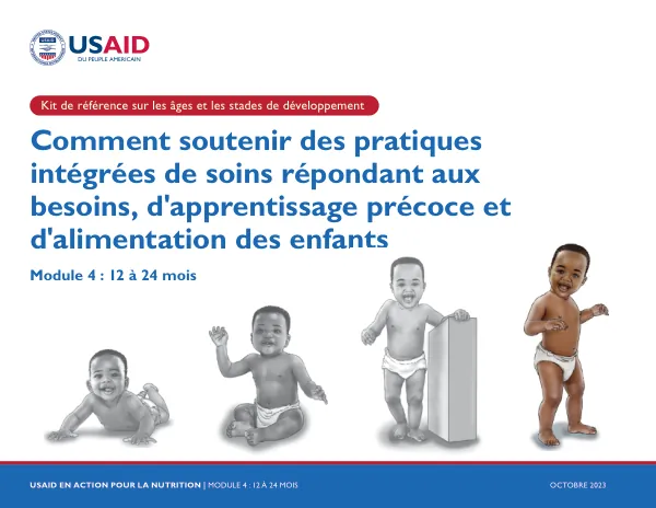 USAID Advancing Nutrition: Integrated Care and Early Childhood Development Reference Kit (Module 4)