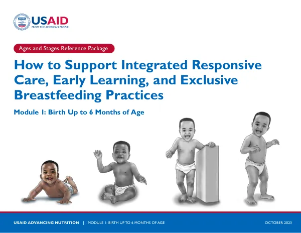 How to Support Integrated Responsive Care, Early Learning, and Exclusive Breastfeeding Practices