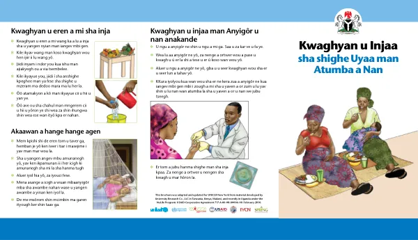 Maternal Nutrition Brochure: Pregnancy and Breastfeeding Guidance