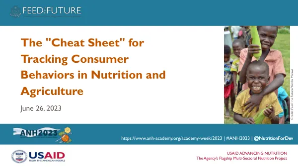Consumer Demand Presentation ANH Learning Lab 2023