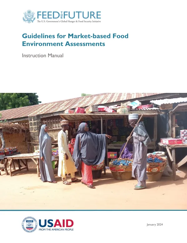 Guidelines for Market-based Food Environment Assessments: Instruction Manual