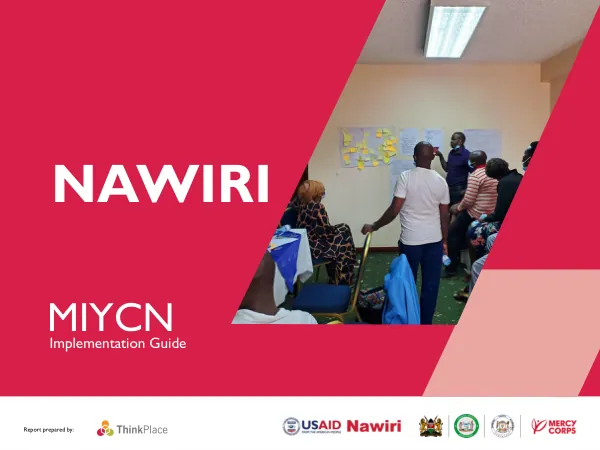 Maternal, Infant and Young Child Nutrition Implementation Guide