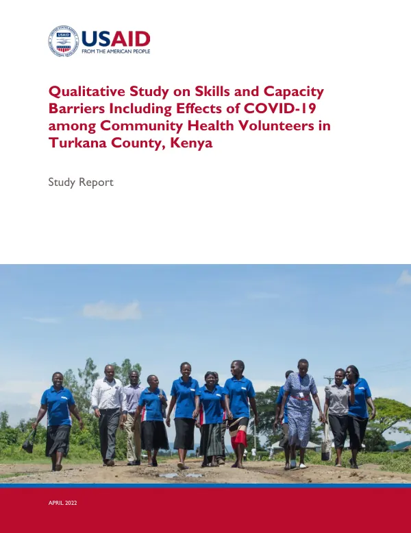Qualitative Study on CHV Skills and Capacity Barriers in Turkana County, Kenya (2022)