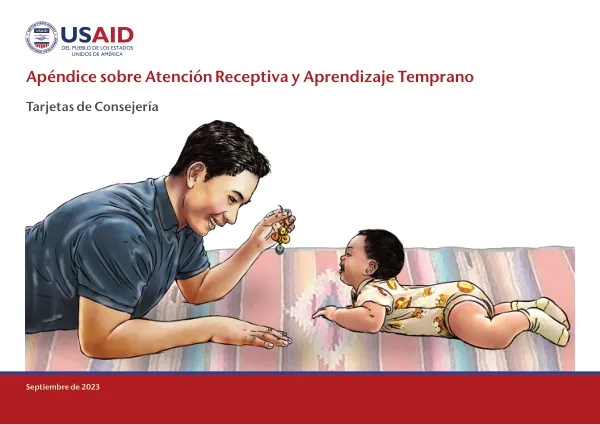 Apéndice sobre Atención Receptiva y Aprendizaje Temprano (RCEL) - Tarjetas Adicionales en Español
