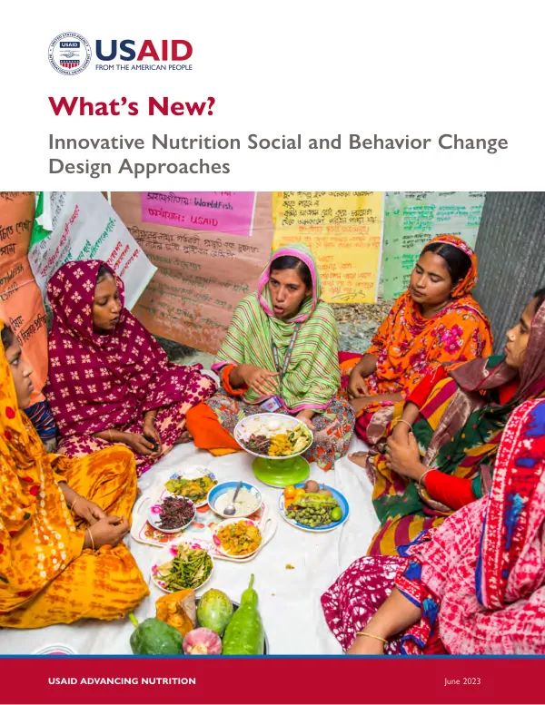 Innovative Nutrition Social and Behavior Change Design Approaches (June 2023)