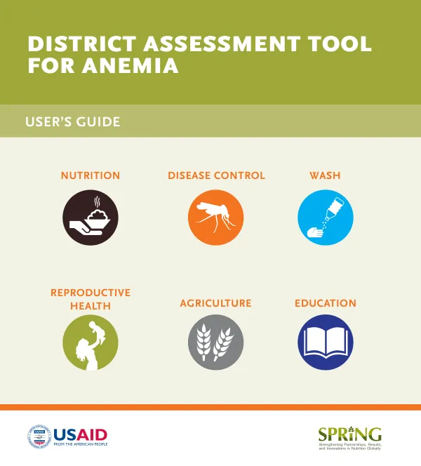 District Assessment Tool for Anemia: User's Guide