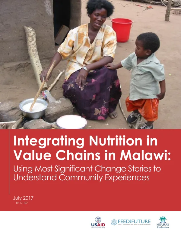 Using Most Significant Change Stories: Integrating Nutrition in Malawi