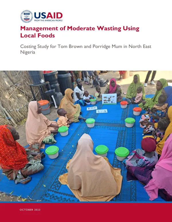 Costing Study: Management of Moderate Wasting Using Local Foods in Northeast Nigeria