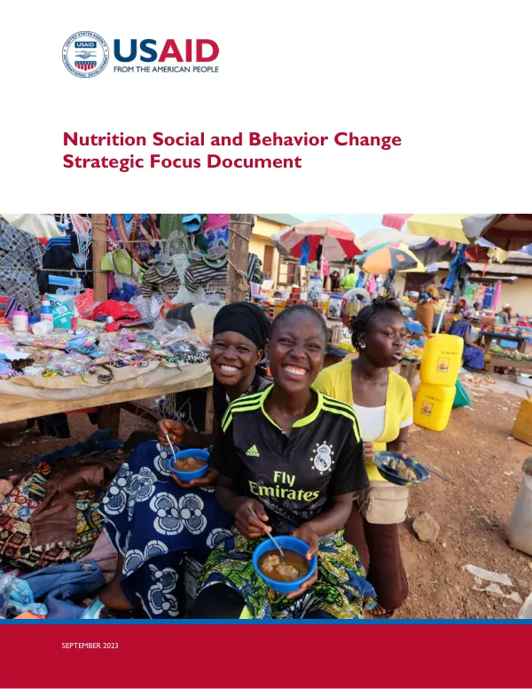 Nutrition Social and Behavior Change Strategic Focus Document