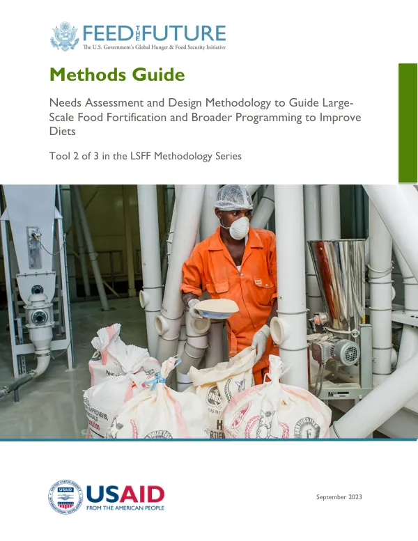 USAID LSFF Methods Guide: Needs Assessment and Design Methodology
