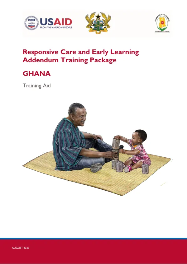 Responsive Care and Early Learning Training Aid: Ghana (December 2021)