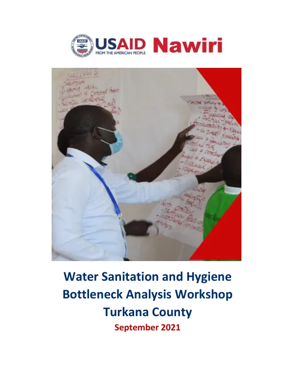 WASH Bottleneck Analysis Workshop Report: Turkana County (September 2021)