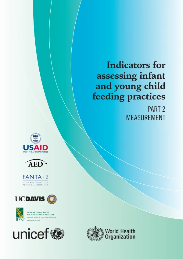 Indicators for assessing infant and young child feeding practices: Part 2 Measurement