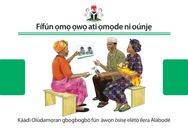 Yoruba Counseling Cards for Infant and Young Child Feeding Practices
