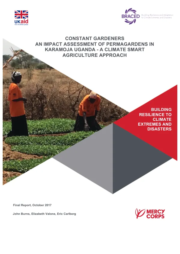 Constant Gardeners Permagarden Impact Assessment