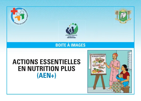 Cote D'Ivoire Nutrition and HIV Flipchart (French)