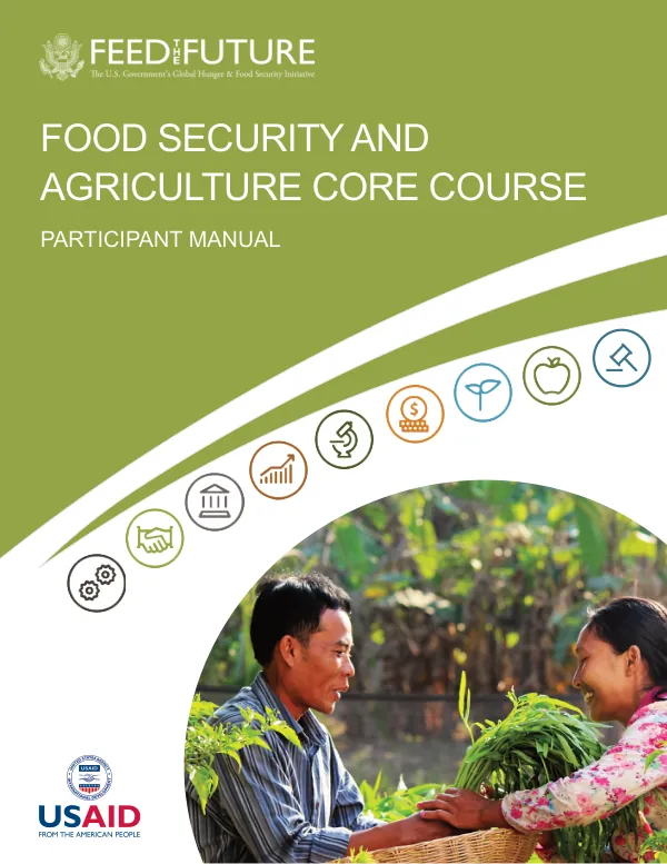 Food Security & Agriculture Core Course Participant Manual