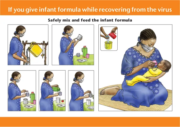 Infant Formula Feeding During COVID-19 Recovery: Counseling Card