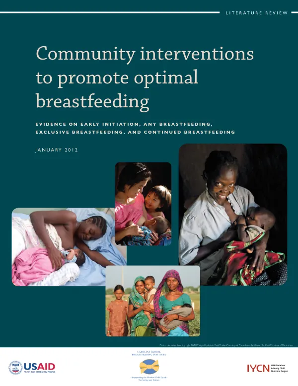 Community Breastfeeding Interventions Literature Review