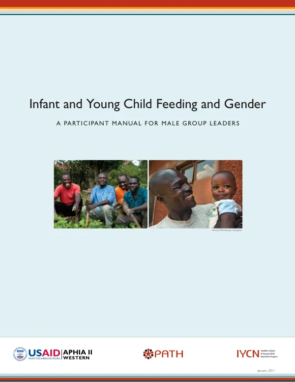 IYCN Men's Groups IYCF Participant Manual