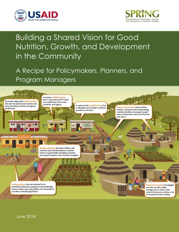 Building a Shared Vision for Good Nutrition: A Guide for Policymakers and Program Managers