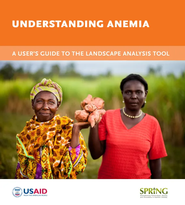 Anemia Landscape Analysis Tool User Guide