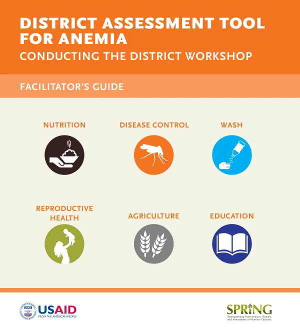 District Assessment Tool for Anemia: Facilitator's Guide