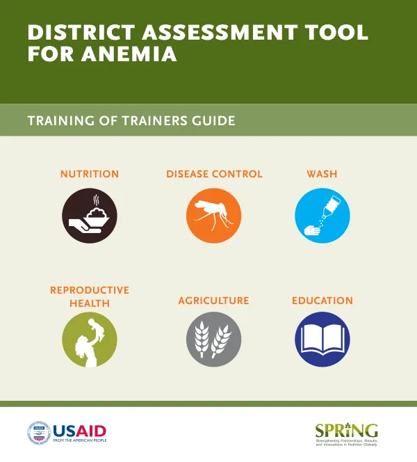 District Assessment Tool for Anemia: Training of Trainers Guide (2017)