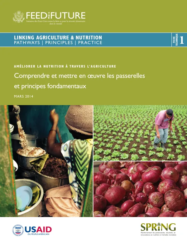 Technical Brief: Improving Nutrition Through Agriculture - Principles and Pathways