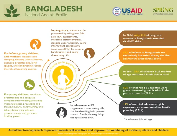 Bangladesh National Anemia Profile (February 2017 Revision)