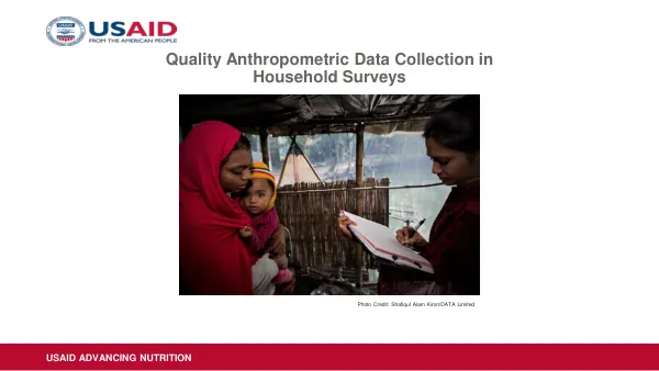 Quality Anthropometric Data Collection in Household Surveys (January 2021)