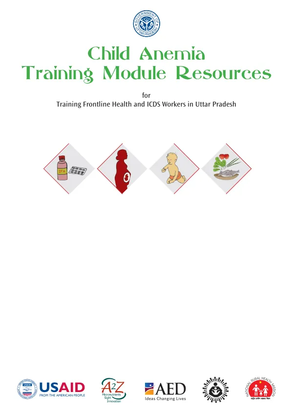 Training Module Resources: Child Anemia Prevention and Control