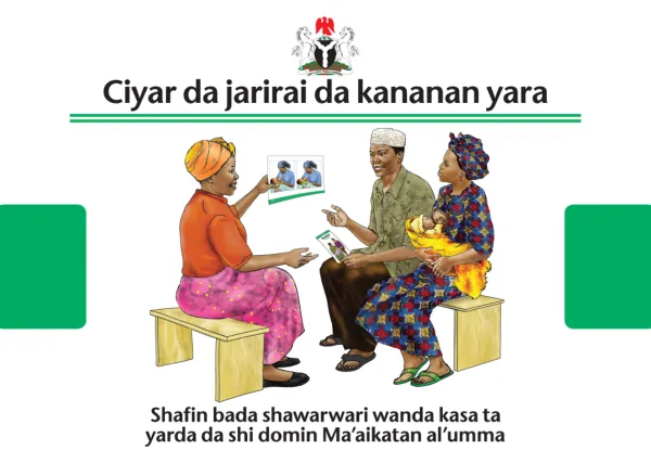 Nigeria IYCF Counseling Cards for Healthcare Workers (Hausa)