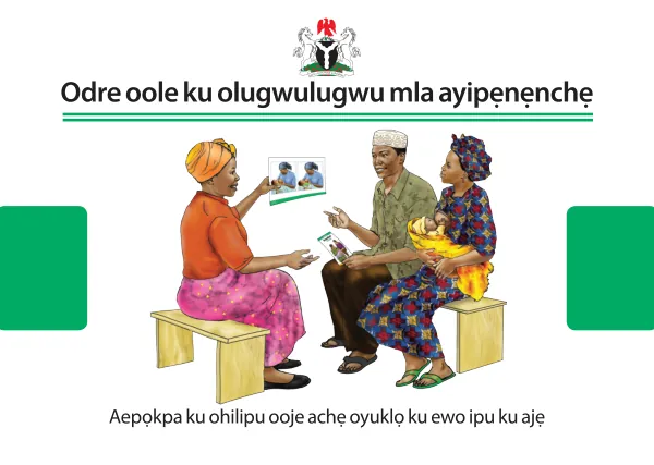 Nigeria Infant and Young Child Feeding Counseling Cards (Idoma)