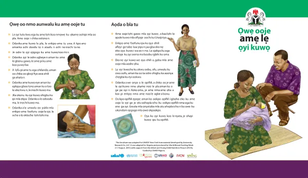 How to Breastfeed Your Baby (Idoma): A Guide to Nutrition, Breastmilk, Child Health, and Baby Care in Nigeria