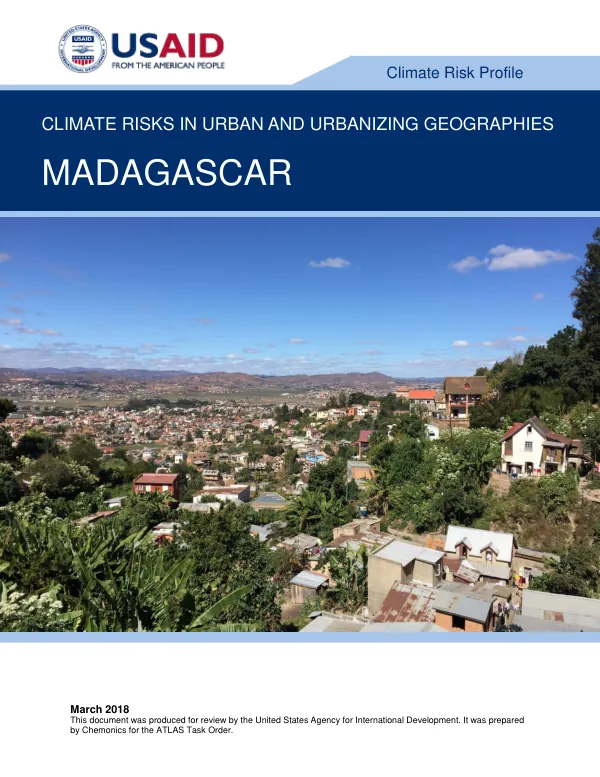 Climate Risk in Urban and Urbanizing Geographies