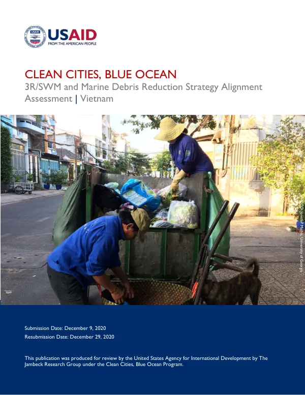 Vietnam 3R/SWM and Marine Debris Strategy Alignment Assessment Report