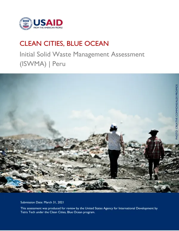 Initial Solid Waste Management Assessment Report for Peru (2021)