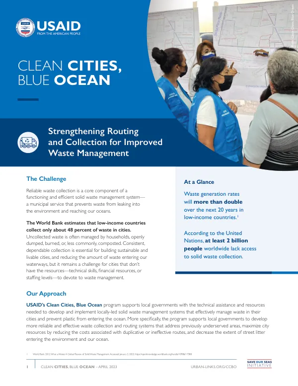 Clean Cities, Blue Ocean: Optimizing Waste Collection for Plastic Prevention