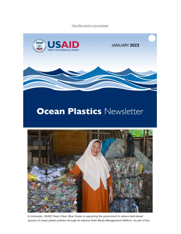 USAID 2022 Ocean Plastics Highlights Report